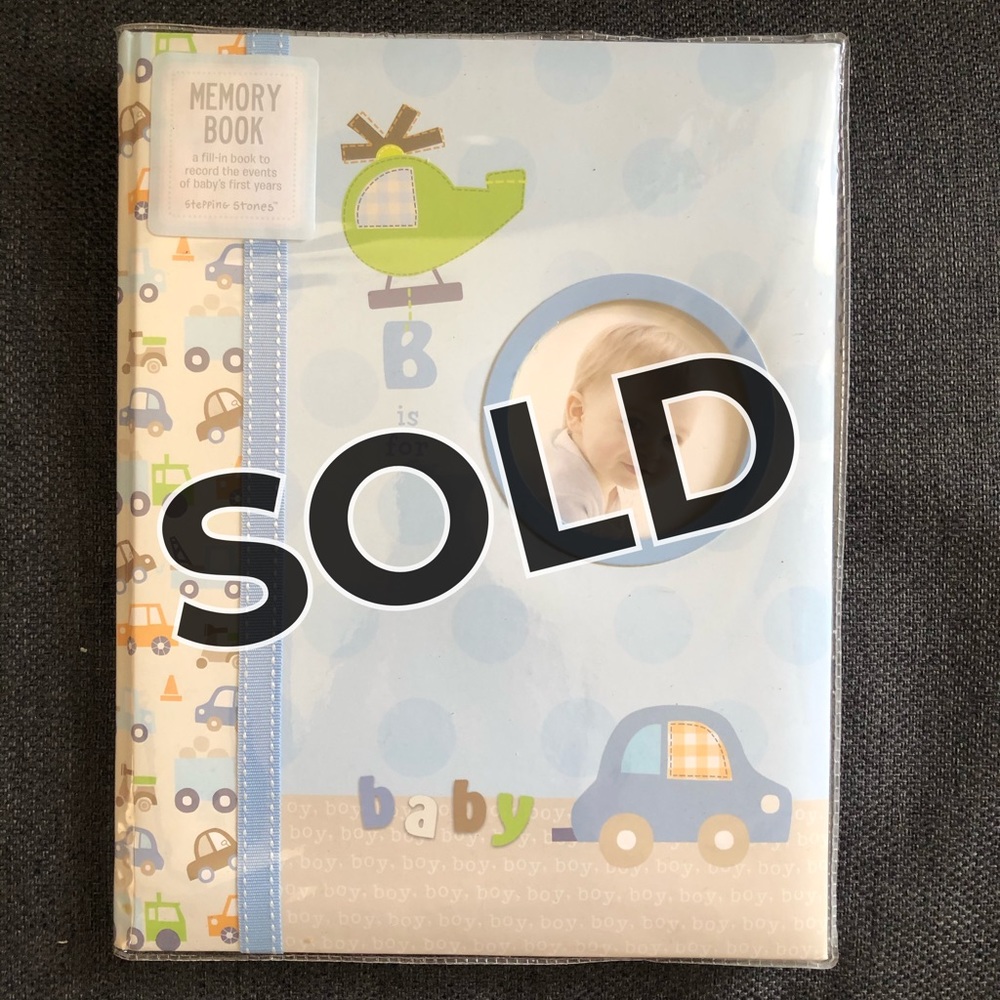 Baby Boy Memory Book